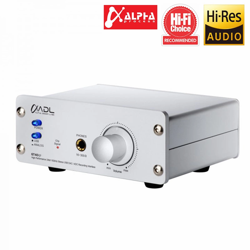 Furutech ADL GT40 High Performance 24bit/192kHz USB DAC/ADC with Phono Stage (Each)