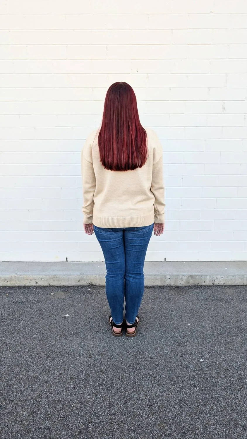 Game Day Sweater In Oatmeal
