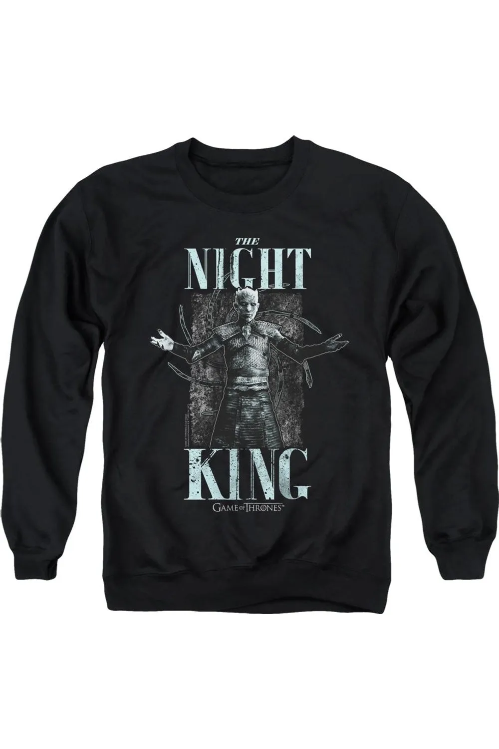 Game Of Thrones The Night King Adult Crewneck Sweatshirt