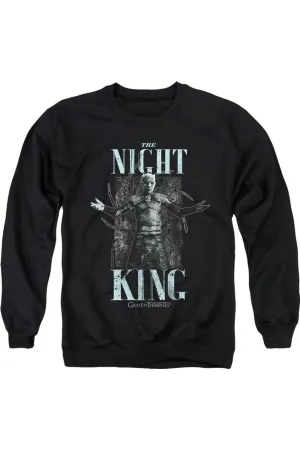 Game Of Thrones The Night King Adult Crewneck Sweatshirt