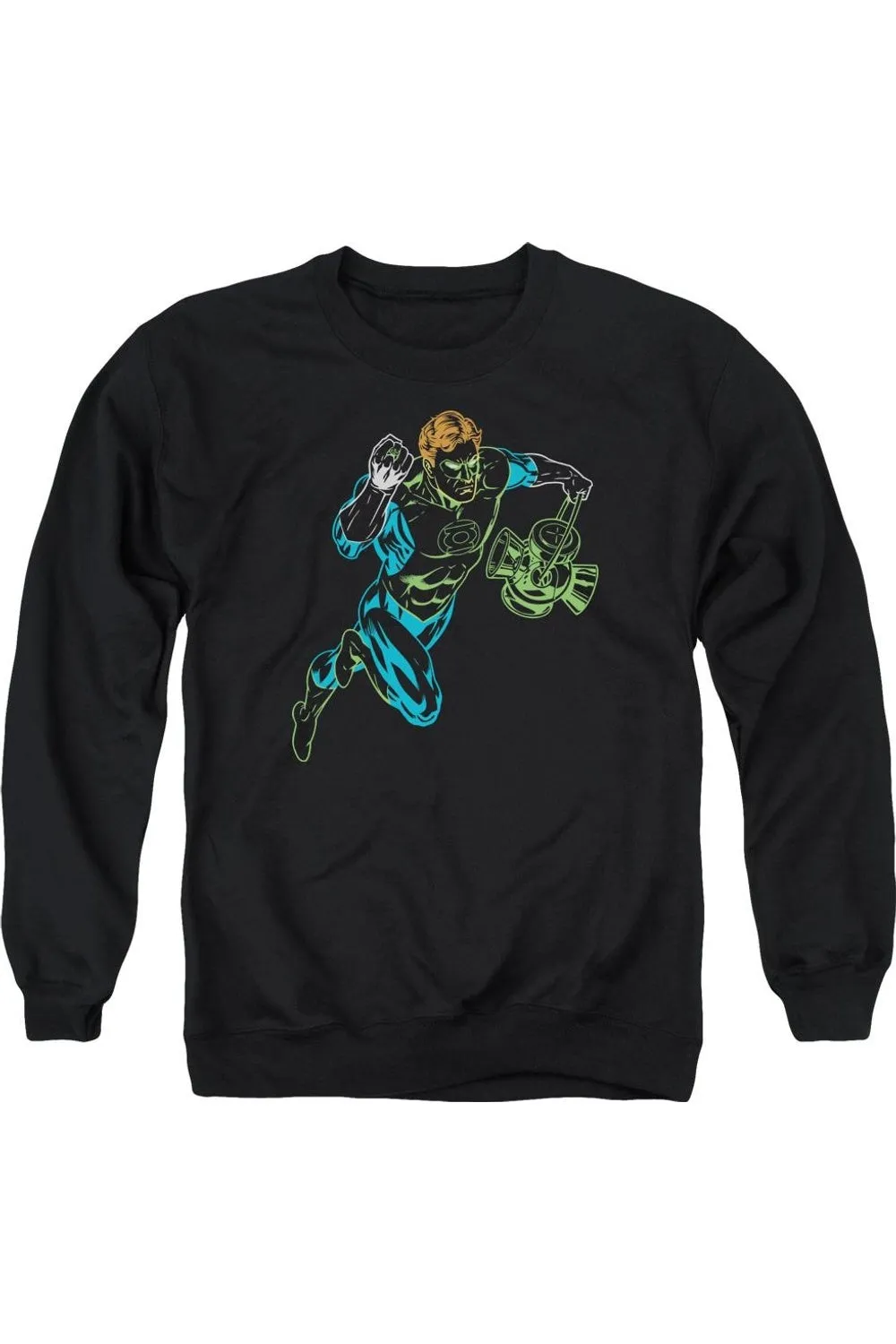 Gl Neon Lantern Adult Crewneck Sweatshirt