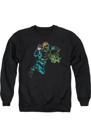 Gl Neon Lantern Adult Crewneck Sweatshirt