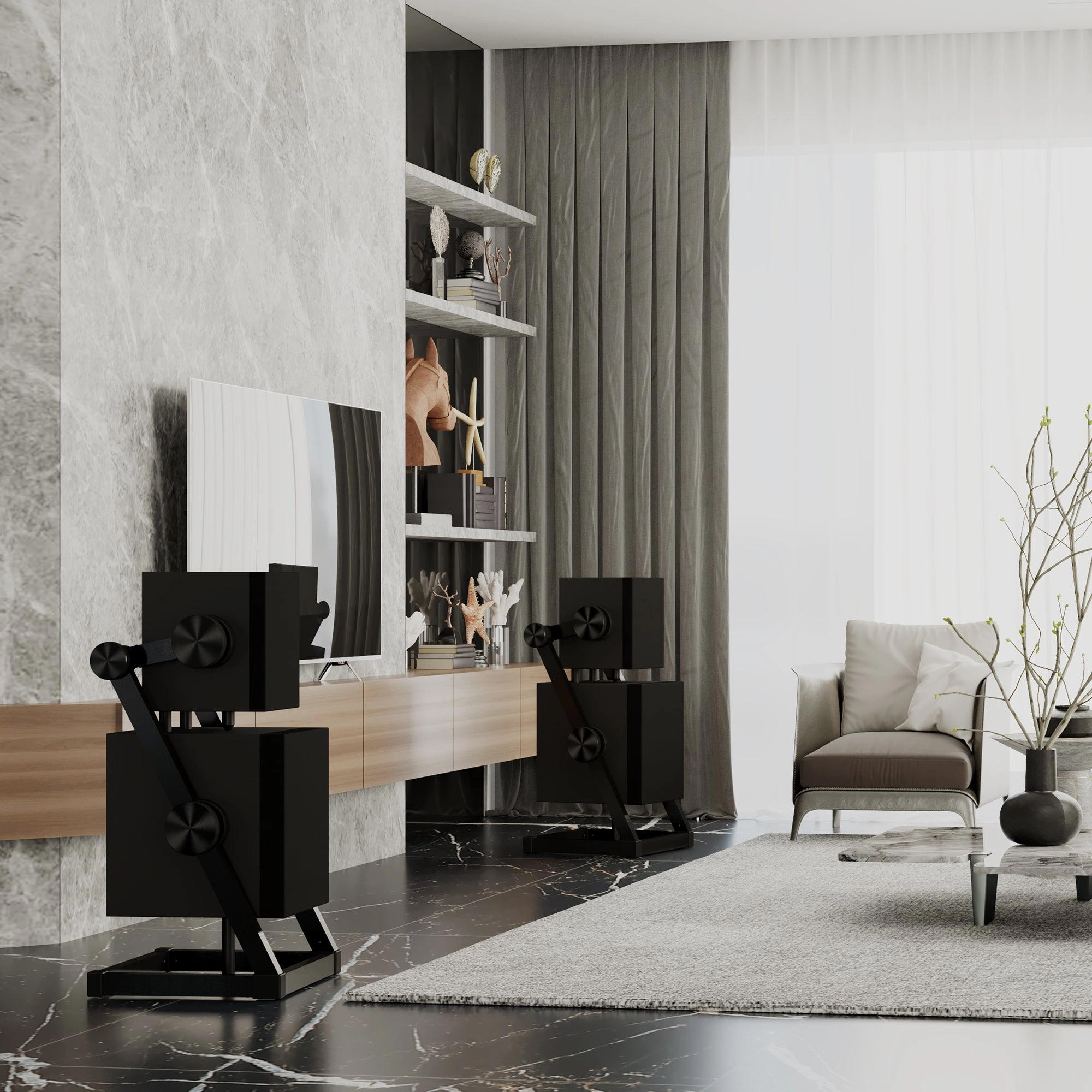 Goldmund PRANA Active Wireless Speakers