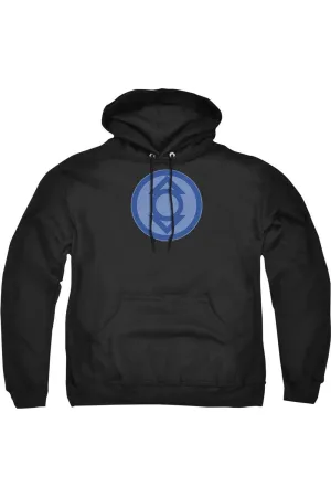 Green Lantern Indigo Symbol Adult Pull Over Hoodie / Hooded Sweatshirt