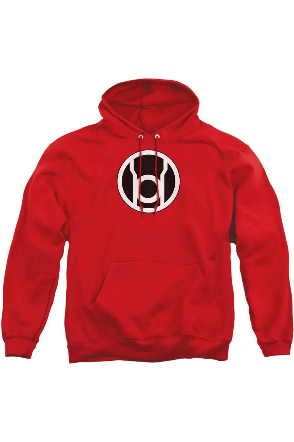 Green Lantern Red Lantern Logo Adult Pull Over Hoodie / Hooded Sweatshirt