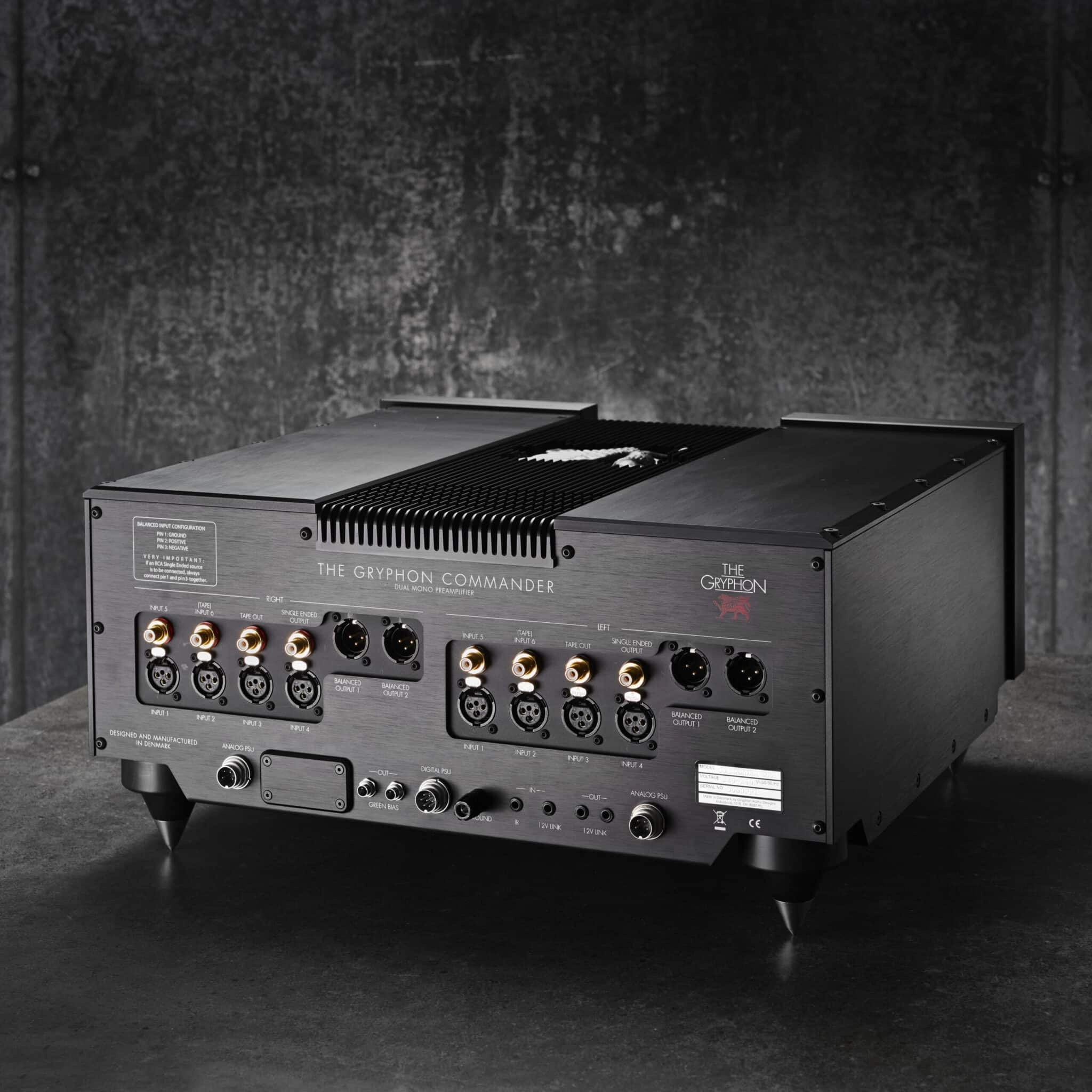 Gryphon Commander Preamplifier and PSU