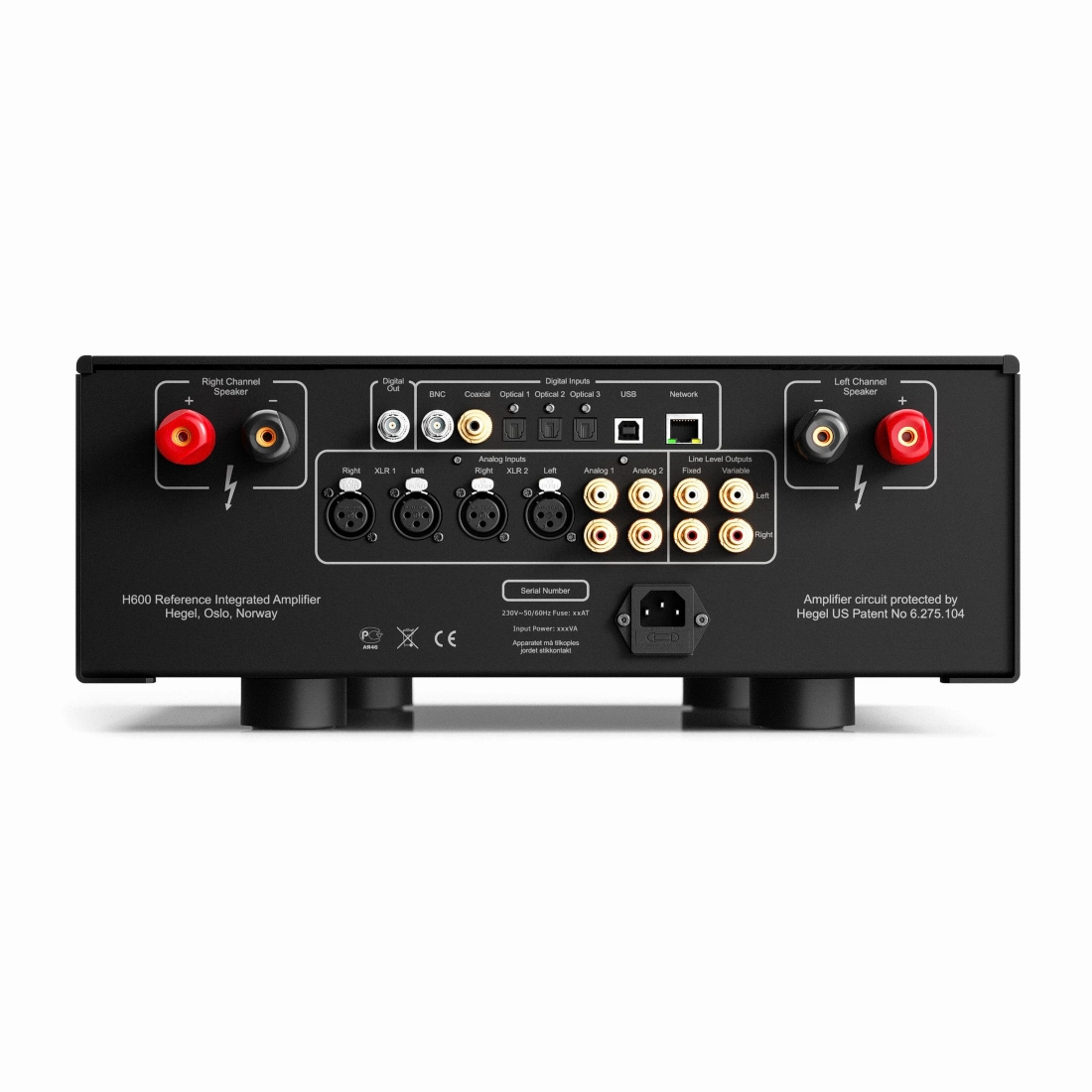 Hegel H600 Reference Integrated Amplifier