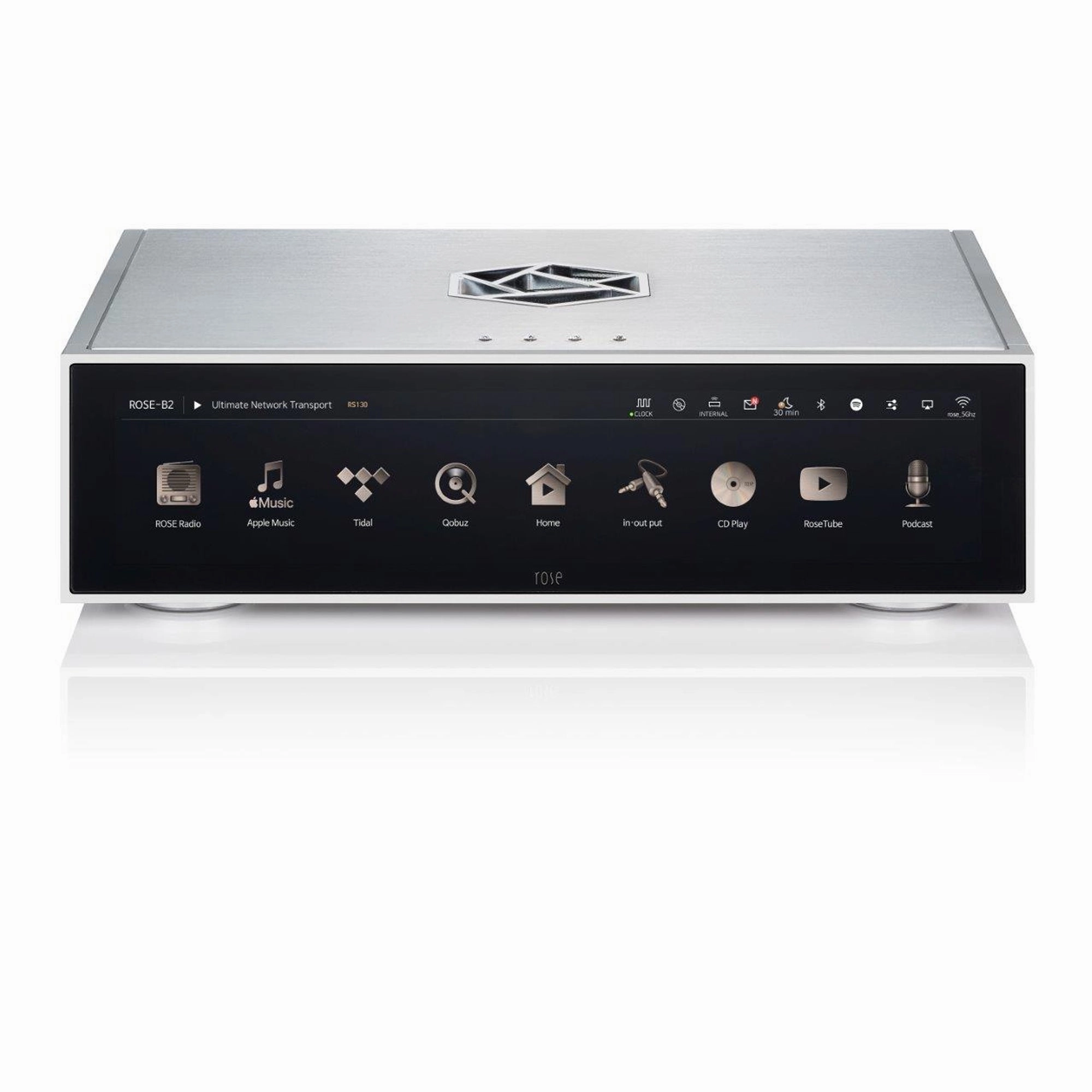 HiFi ROSE RS130 High Performance Network Streamer Network Audio Streamers,WiFi Audio,Multiroom Streaming