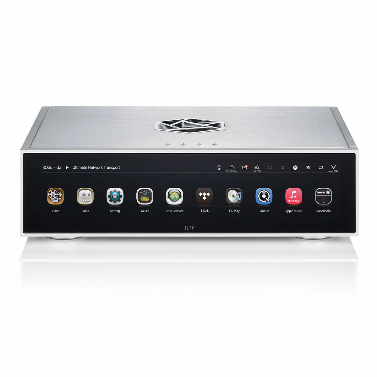 HiFi Rose RS130 Network Transport (Silver)