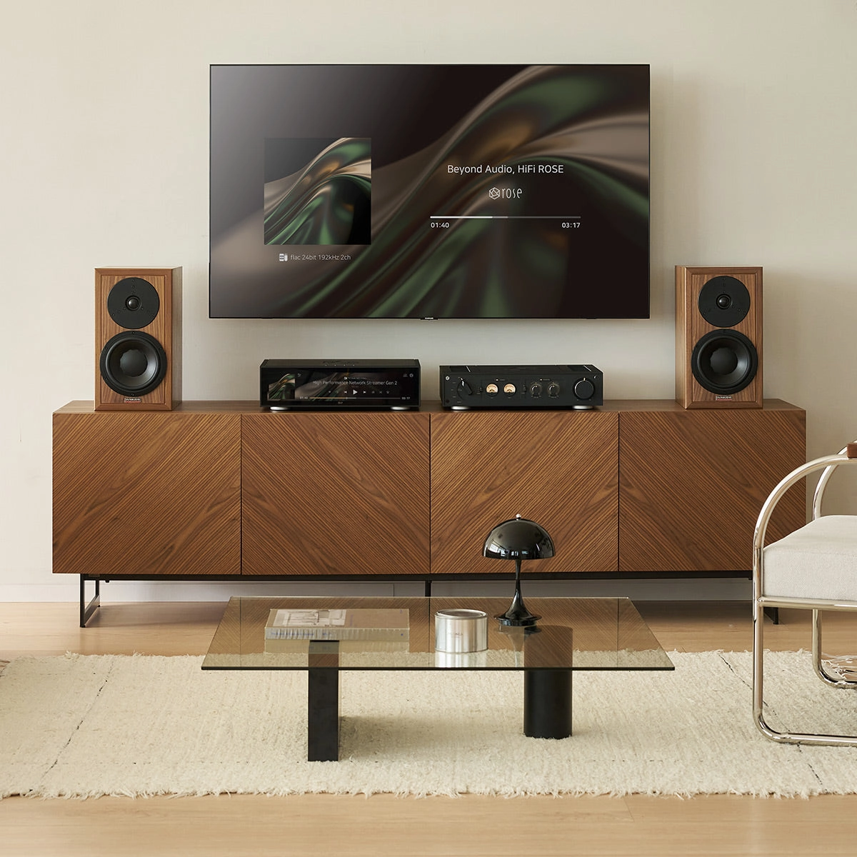 HiFi Rose RS151 Network Streamer (Black)