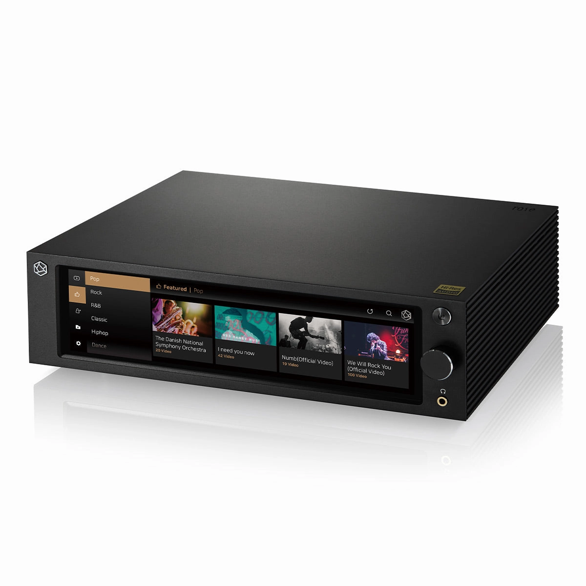 HiFi Rose RS250A Wireless Network Streamer with Built-In ESS DAC (Black)
