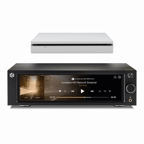 HiFi Rose RS250A Wireless Network Streamer with Built-In ESS DAC (Black) with RSA780 Reference CD Drive and Ripper CD player,Compact Disc Player,CD Transport