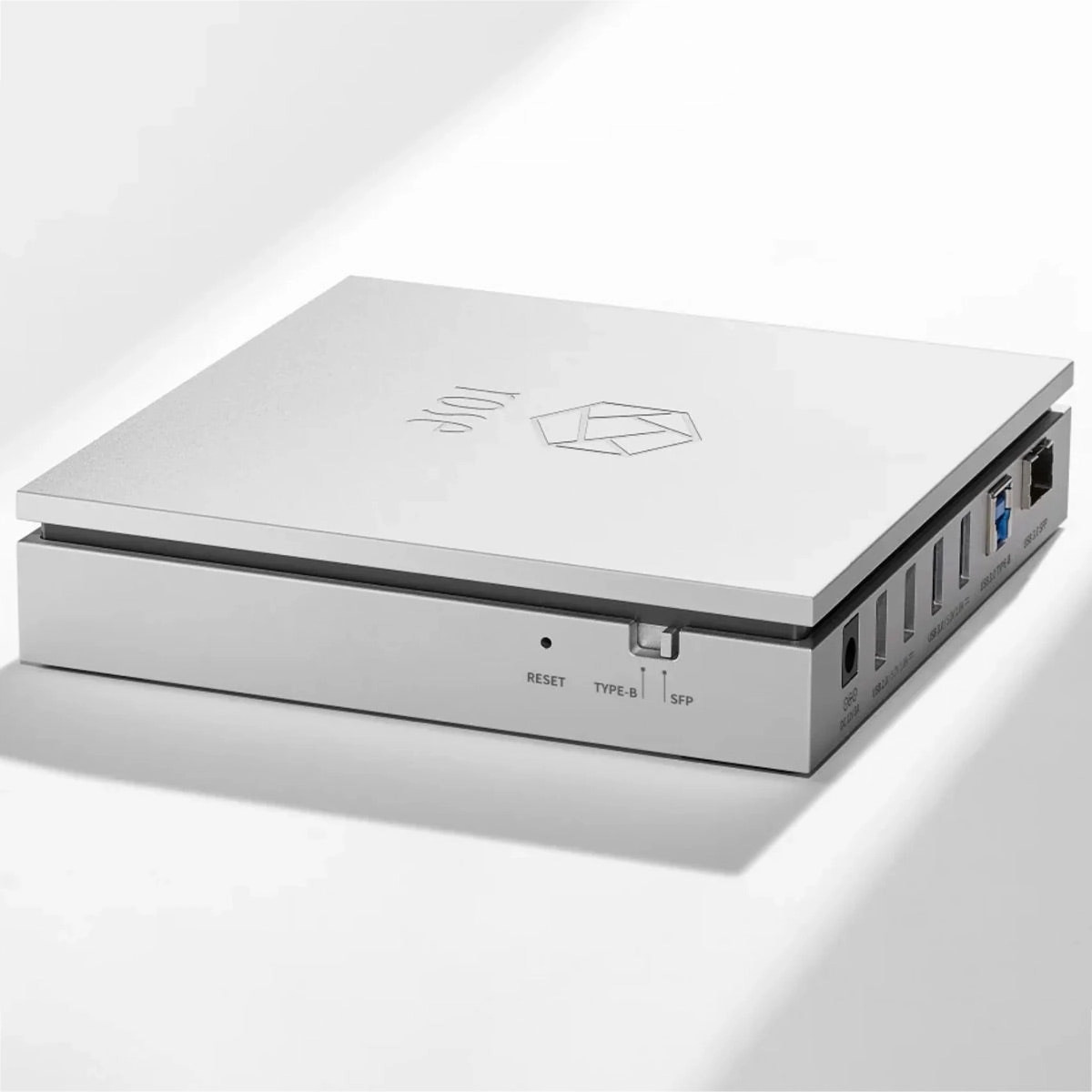 HiFi Rose RSA720 USB Fiber Optic Hub (Silver)