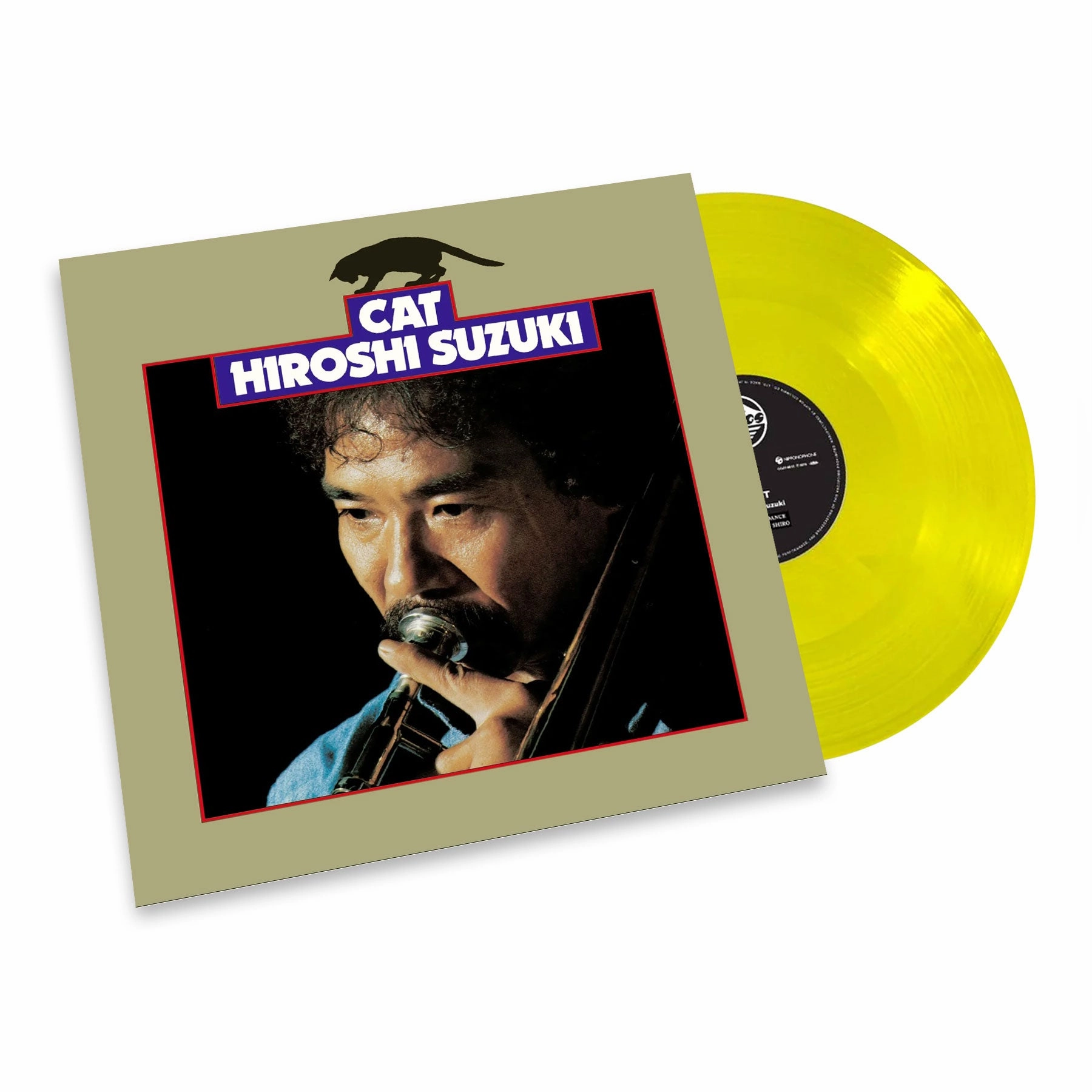 Hiroshi Suzuki: Cat (Yellow Colored Vinyl) Vinyl LP - PRE-ORDER Sounds Of Japan,J-pop Gear,Anime Audio