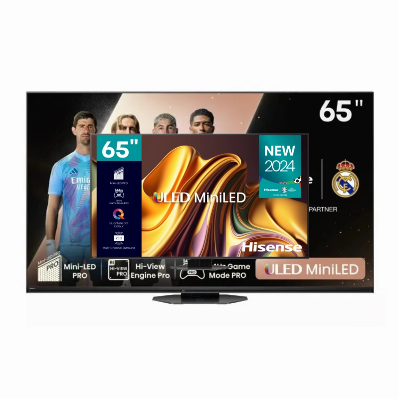 Hisense 65U8N Mini-LED ULED 4K VIDAA Smart TV (Each)