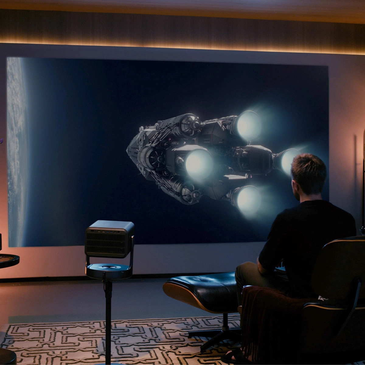 Hisense C2 Ultra 4K Mini Smart Projector (Gun Metal Grey)