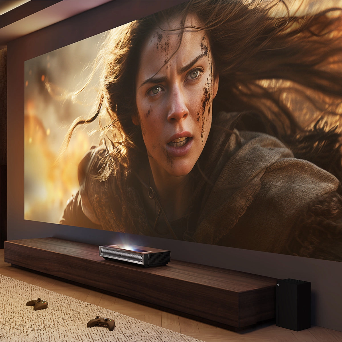Hisense PX3 Triple Laser 4K Ultra Short Throw Laser Projector