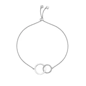Hot Diamonds Jewellery Hot Diamonds Striking Circle Sterling Silver Bracelet