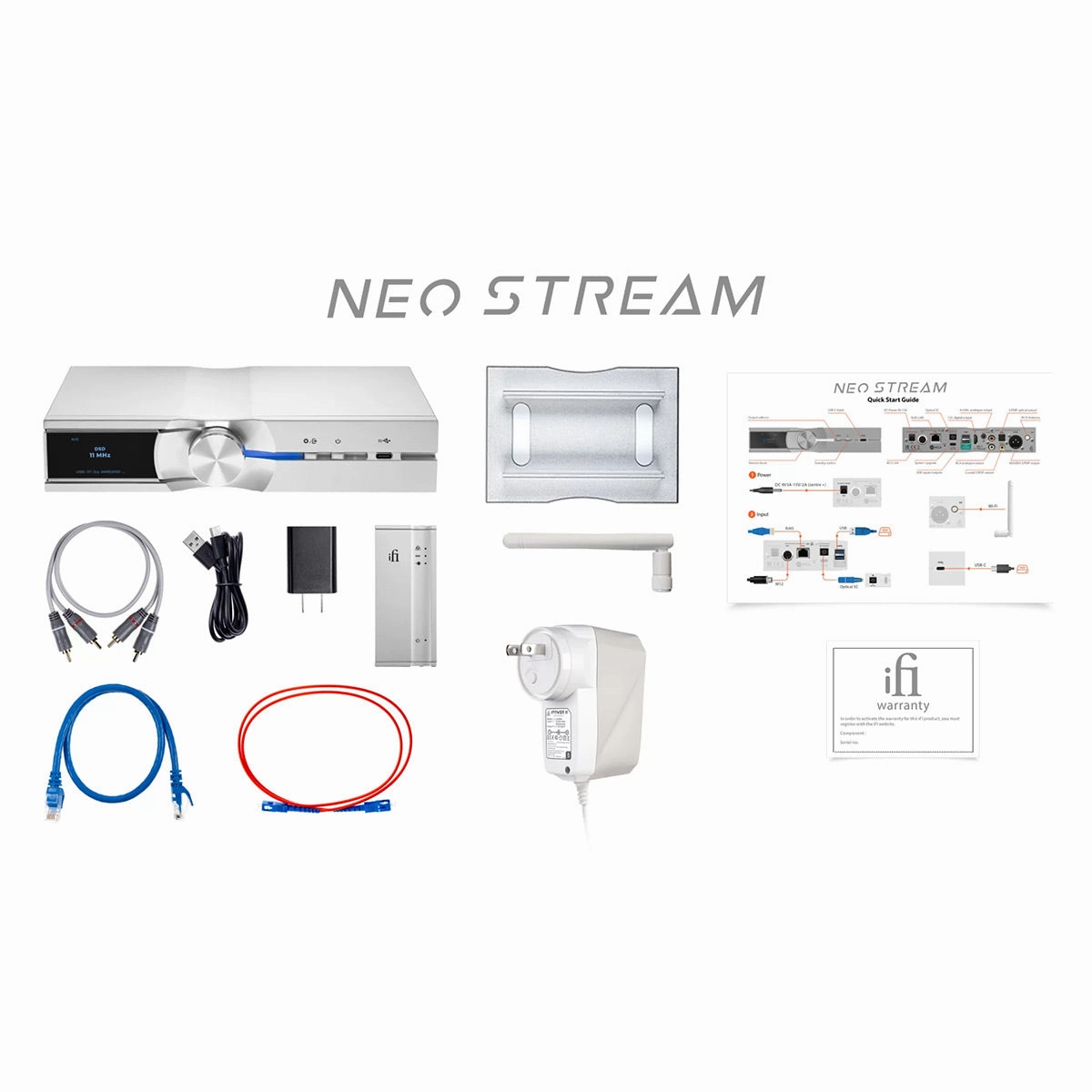 iFi Audio NEO Stream Network Audio Streamer with Integrated DAC