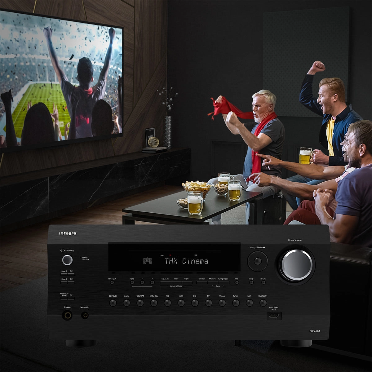 Integra DRX-8.4 11.4 Channel Network Home Theater A/V Receiver with Dolby Atmos