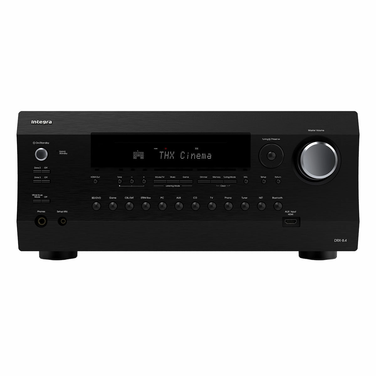 Integra DRX-8.4 11.4 Channel Network Home Theater A/V Receiver with Dolby Atmos hi-fi volume knob,hi-fi remote control system,hi-fi smart amplifier
