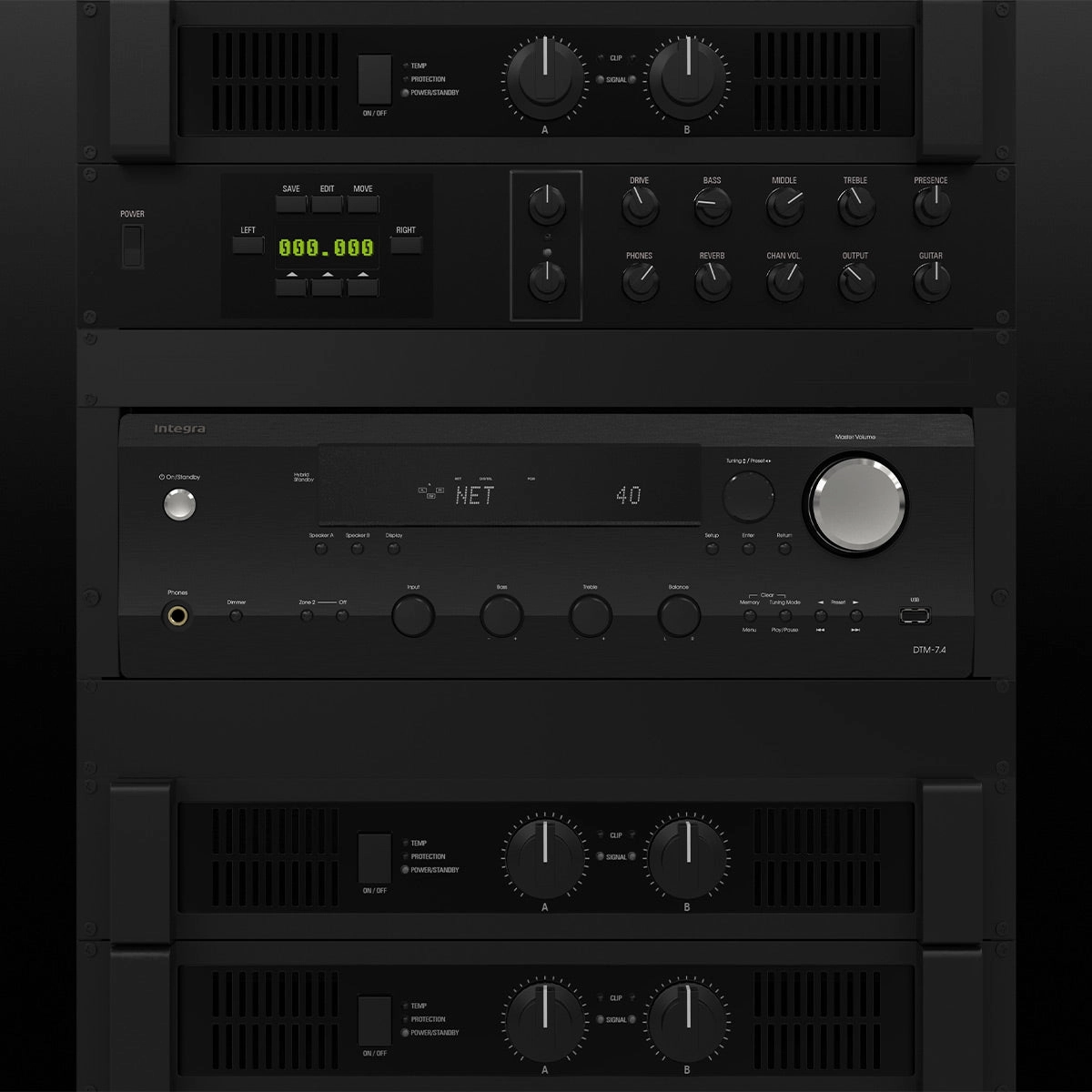 Integra DTM-7.4 Hi-Fi Network Stereo Receiver