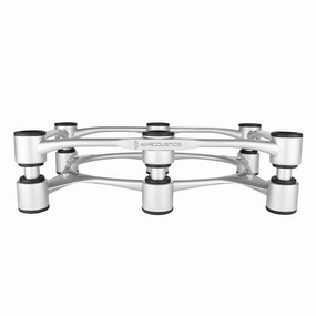 IsoAcoustics Aperta 300 Speaker Isolation Stand - Each (Silver) Speaker stands,Audio Stands,Speaker Mounts