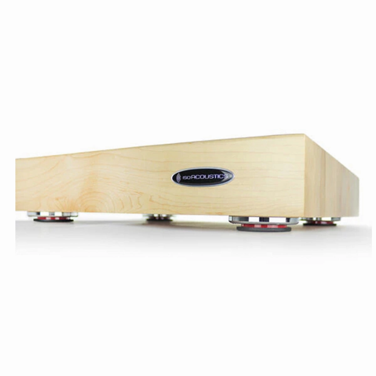IsoAcoustics Delos 1815M2 18" x 15" x 3" Turntable Isolation Platform (Maple) Speaker stands,Audio Stands,Speaker Mounts