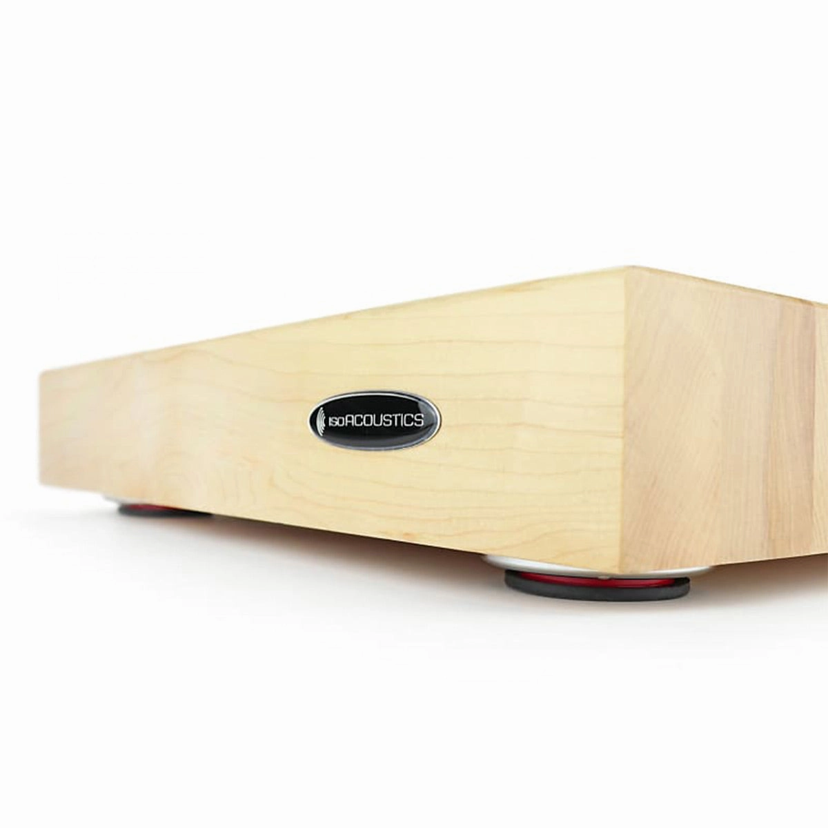 IsoAcoustics Delos 1815M2 18" x 15" x 3" Turntable Isolation Platform (Maple)