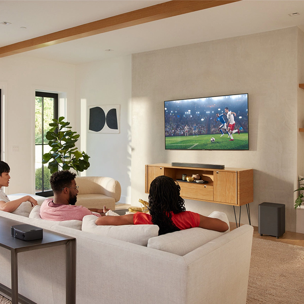 JBL BAR 1000 7.1.4 Soundbar with 10 in. Wireless Sub Rear Speakers and AudioQuest Sky 3m HDMI Cable