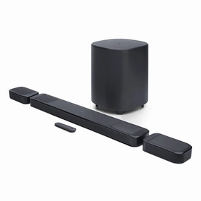 JBL Bar 1000 MK2 7.1.4 Channel Soundbar System with Detachable Surround Speakers and AudioQuest Sky 3m HDMI Cable Soundbars,TV Sound Systems,Bar Speakers
