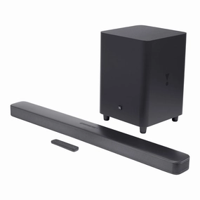 JBL Bar 5.1 Surround Sound Bluetooth Soundbar with 10" Wireless Subwoofer Soundbars,TV Sound Systems,Bar Speakers