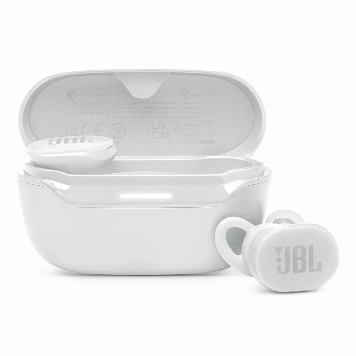 JBL Endurance Race 2 Noise Cancelling True Wirelss Sport Headphones (White) Earbuds & In ear Headphones,In-ear Monitors,IEMs