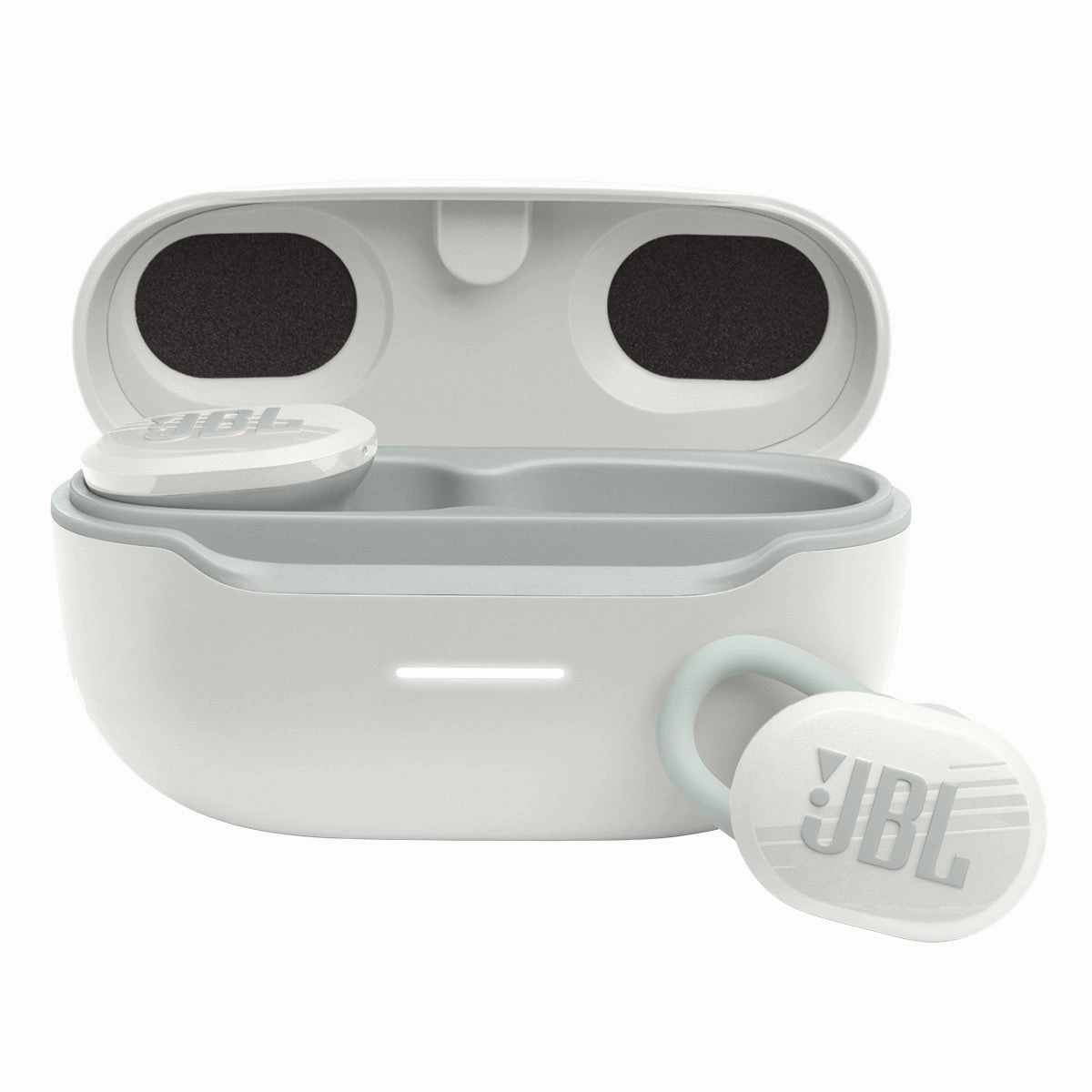 JBL Endurance Race True Wireless Waterproof Active Sport Earbuds (White) Earbuds & In ear Headphones,In-ear Monitors,IEMs