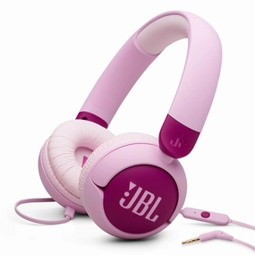 JBL jr320 Kid Safe On-Ear Wired Headphones (Purple) Wired,Wired Audio,Cabled Equipment