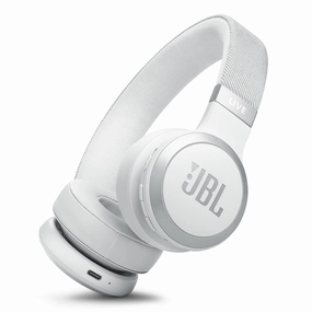 JBL Live 670NC Wireless On-Ear Adaptive Noise Cancelling Headphones (White) JBL,Professional Audio,Studio Monitors