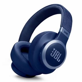 JBL Live 770NC Wireless Over-Ear Adaptive Noise Cancelling Headphones (Blue) Noise cancelling,ANC Headphones,Silence Technology