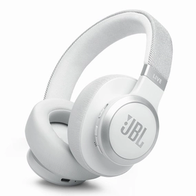 JBL Live 770NC Wireless Over-Ear Adaptive Noise Cancelling Headphones (White) JBL,Professional Audio,Studio Monitors