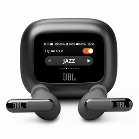 JBL Live Beam 3 Noise-Cancelling Earbuds with Smart Case (Black) Earbuds & In ear Headphones,In-ear Monitors,IEMs