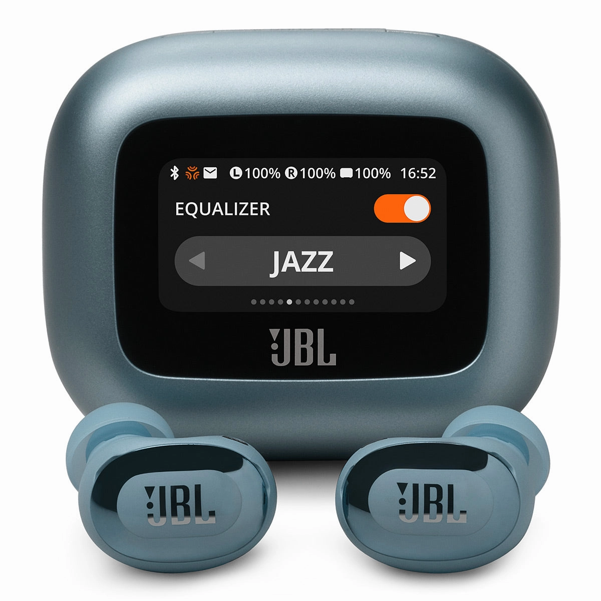 JBL Live Buds 3 Noise-Cancelling Earbuds with Smart Case (Blue) JBL,Professional Audio,Studio Monitors