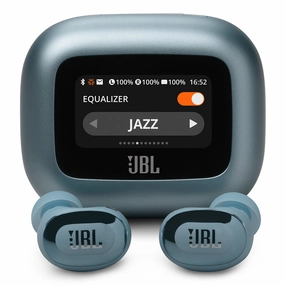 JBL Live Buds 3 Noise-Cancelling Earbuds with Smart Case (Blue) Earbuds & In ear Headphones,In-ear Monitors,IEMs