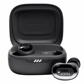 JBL Live Free 2 True Wireless Noise Cancelling Earbuds (Black) Earbuds & In ear Headphones,In-ear Monitors,IEMs