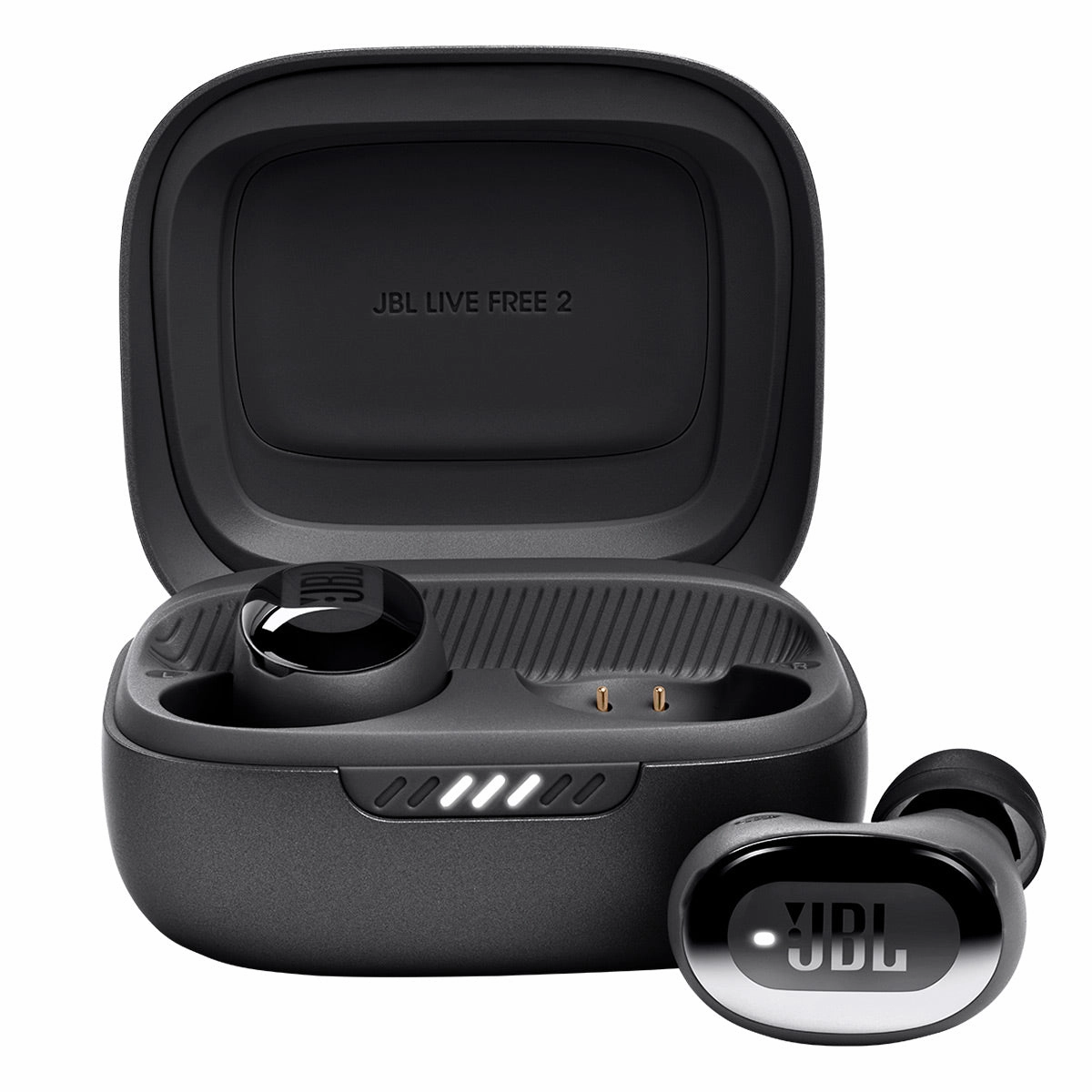 JBL Live Free 2 True Wireless Noise Cancelling Earbuds (Black) Noise cancelling,ANC Headphones,Silence Technology