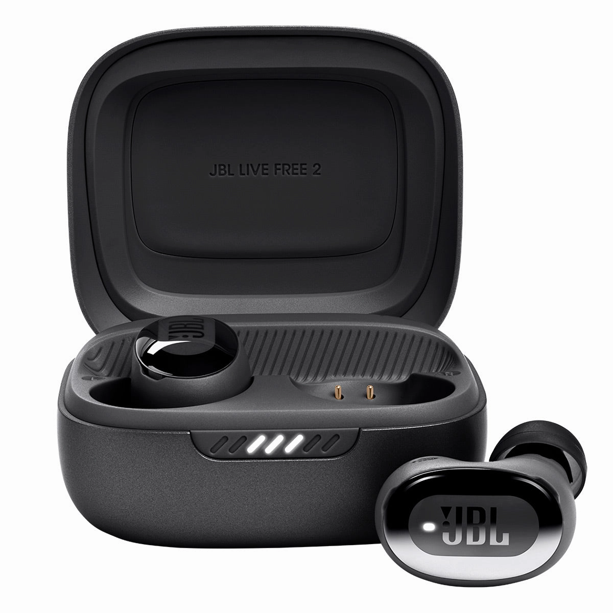 JBL Live Free 2 True Wireless Noise Cancelling Earbuds (Black) Earbuds & In ear Headphones,In-ear Monitors,IEMs