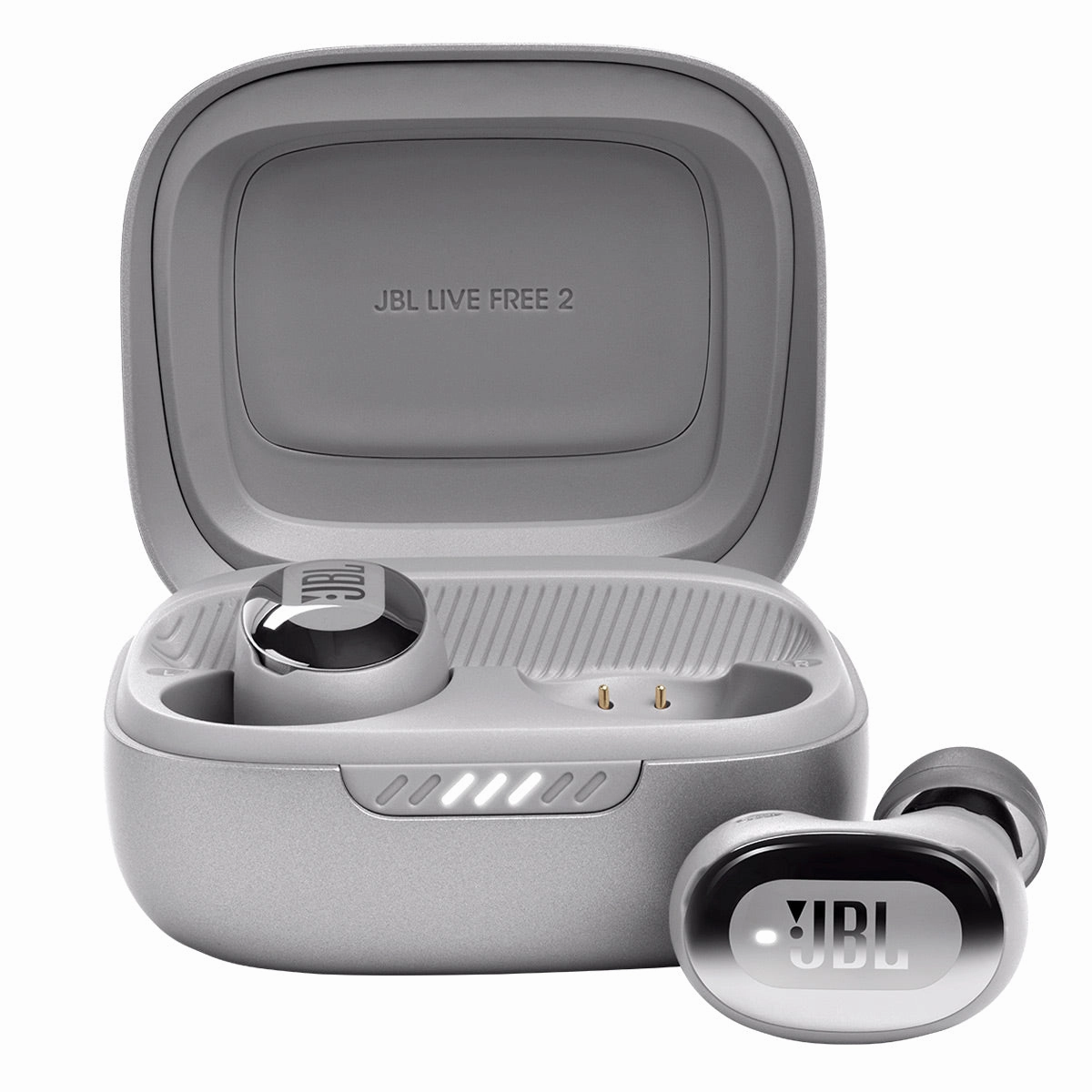 JBL Live Free 2 True Wireless Noise Cancelling Earbuds (Silver) JBL,Professional Audio,Studio Monitors