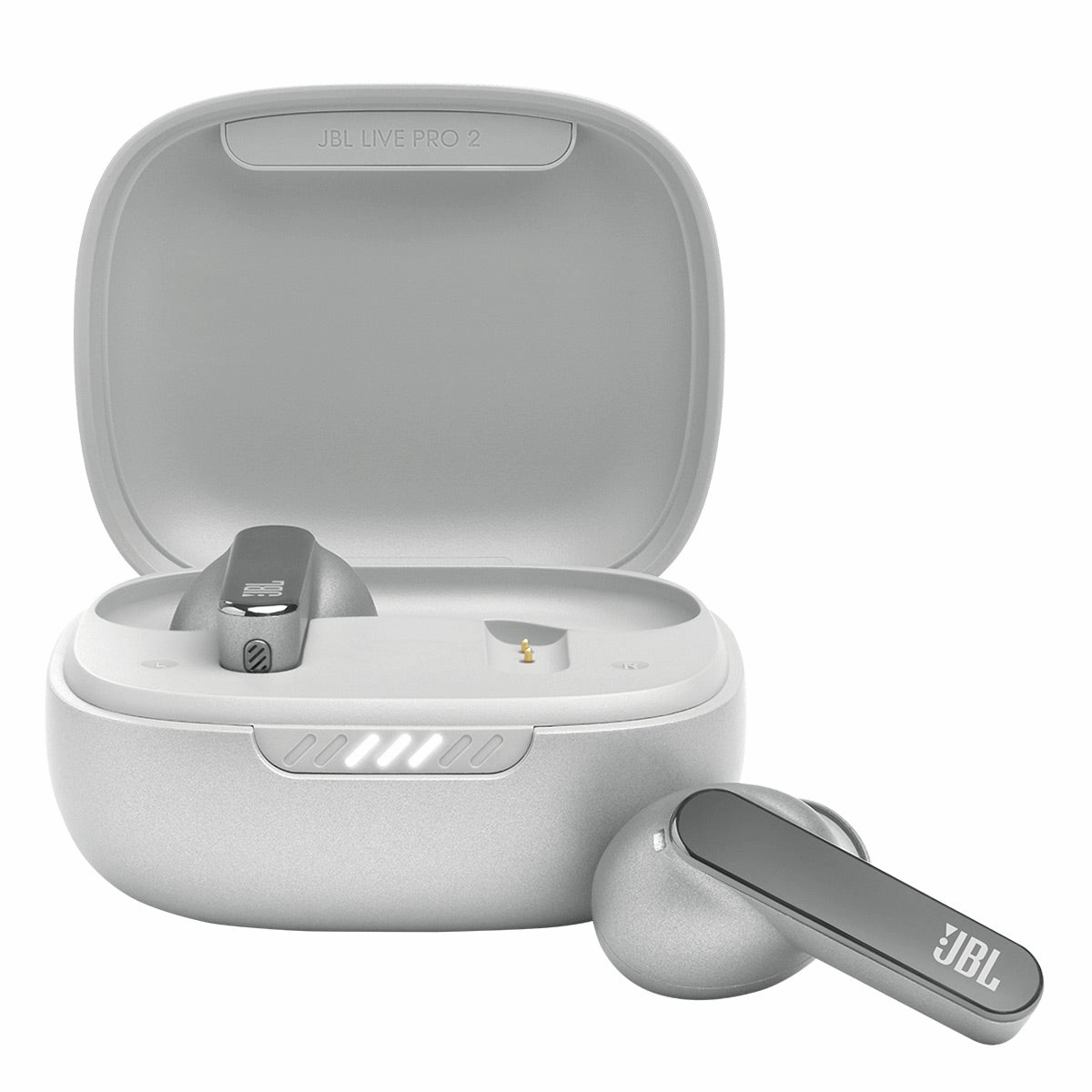 JBL Live Pro 2 True Wireless Noise Cancelling Earbuds (Silver) JBL,Professional Audio,Studio Monitors
