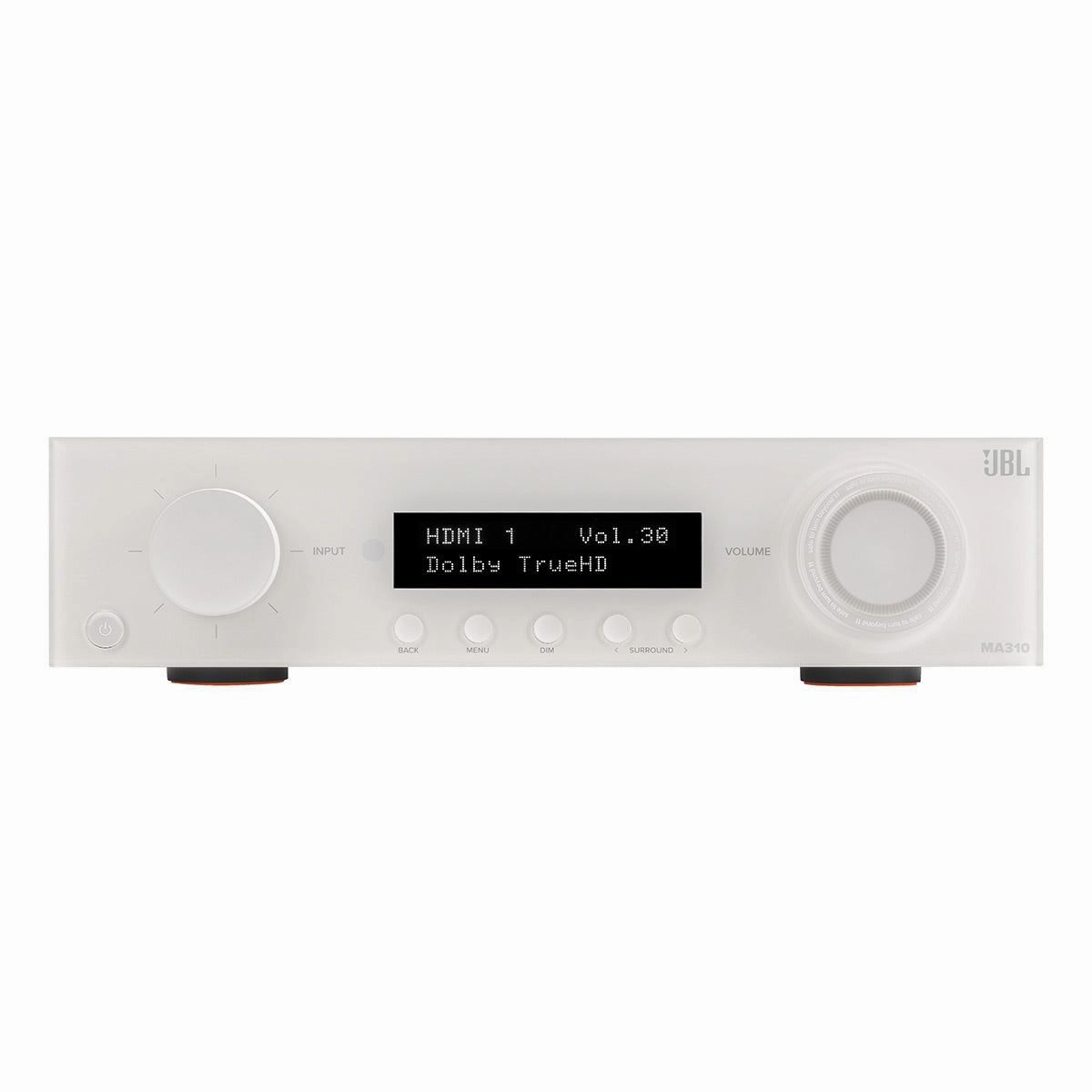 JBL MA310 5.2-Channel 4K Receiver (White)