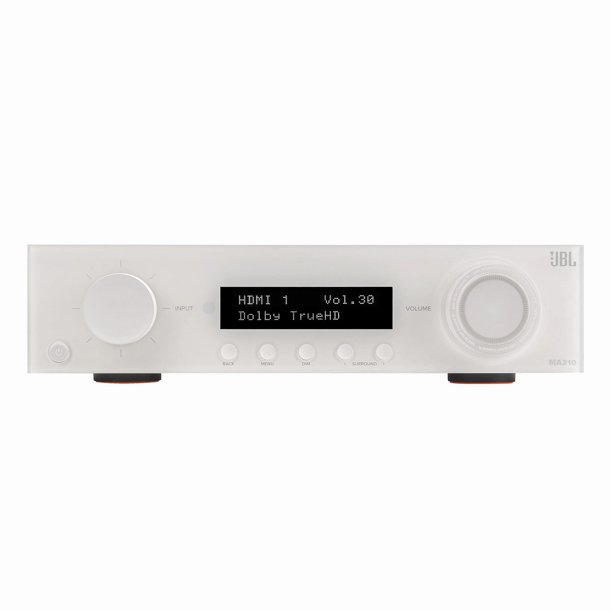 JBL MA310 5.2-Channel 4K Receiver (White)