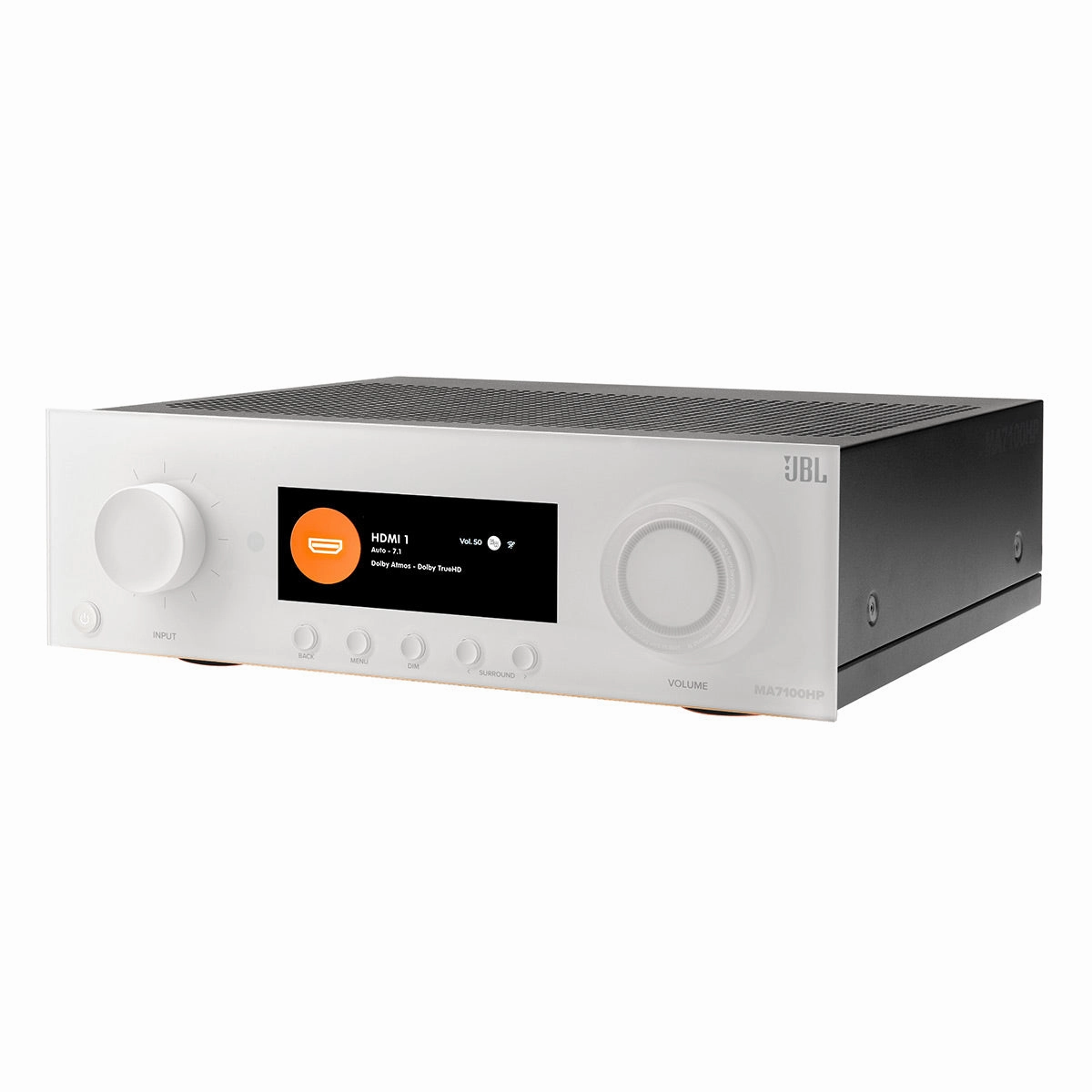 JBL MA7100HP 7.2-Channel 8K AV Receiver (White)