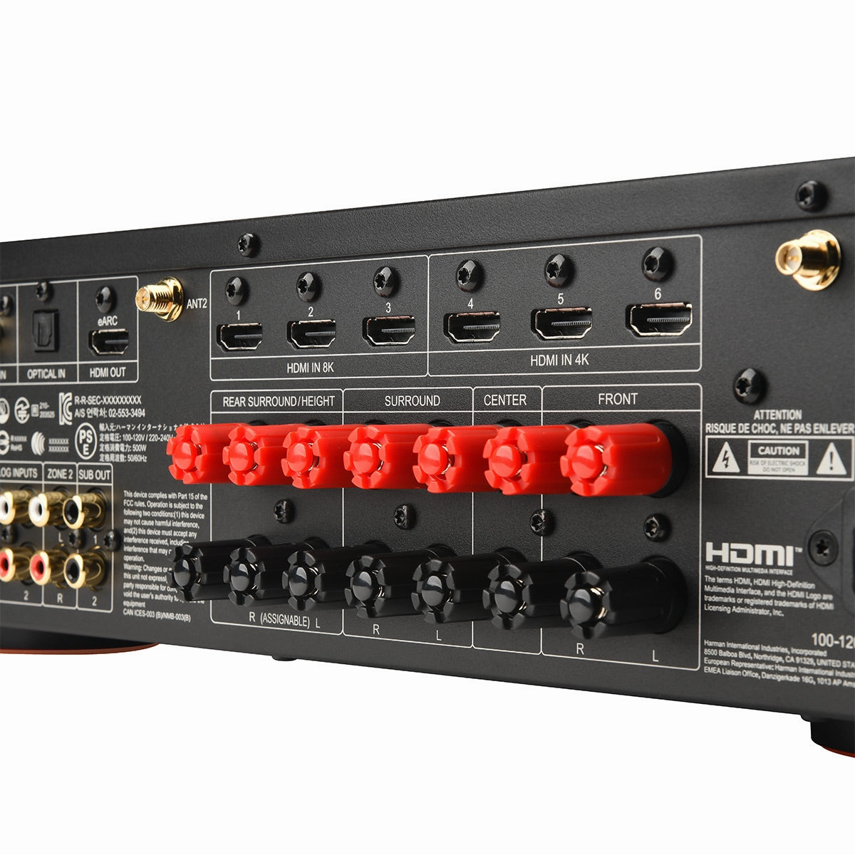 JBL MA710 7.2-Channel 8K AV Receiver (Black)